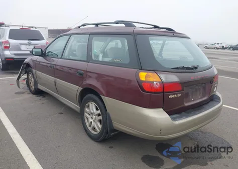 2000 Subaru Outback z USA, uszkodzony, nr VIN 4S3BH6753Y7637036